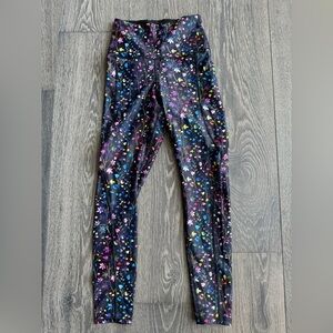Pawlie Dynamic Active Pocket Full Legging in Little Leaves Print Size XS
